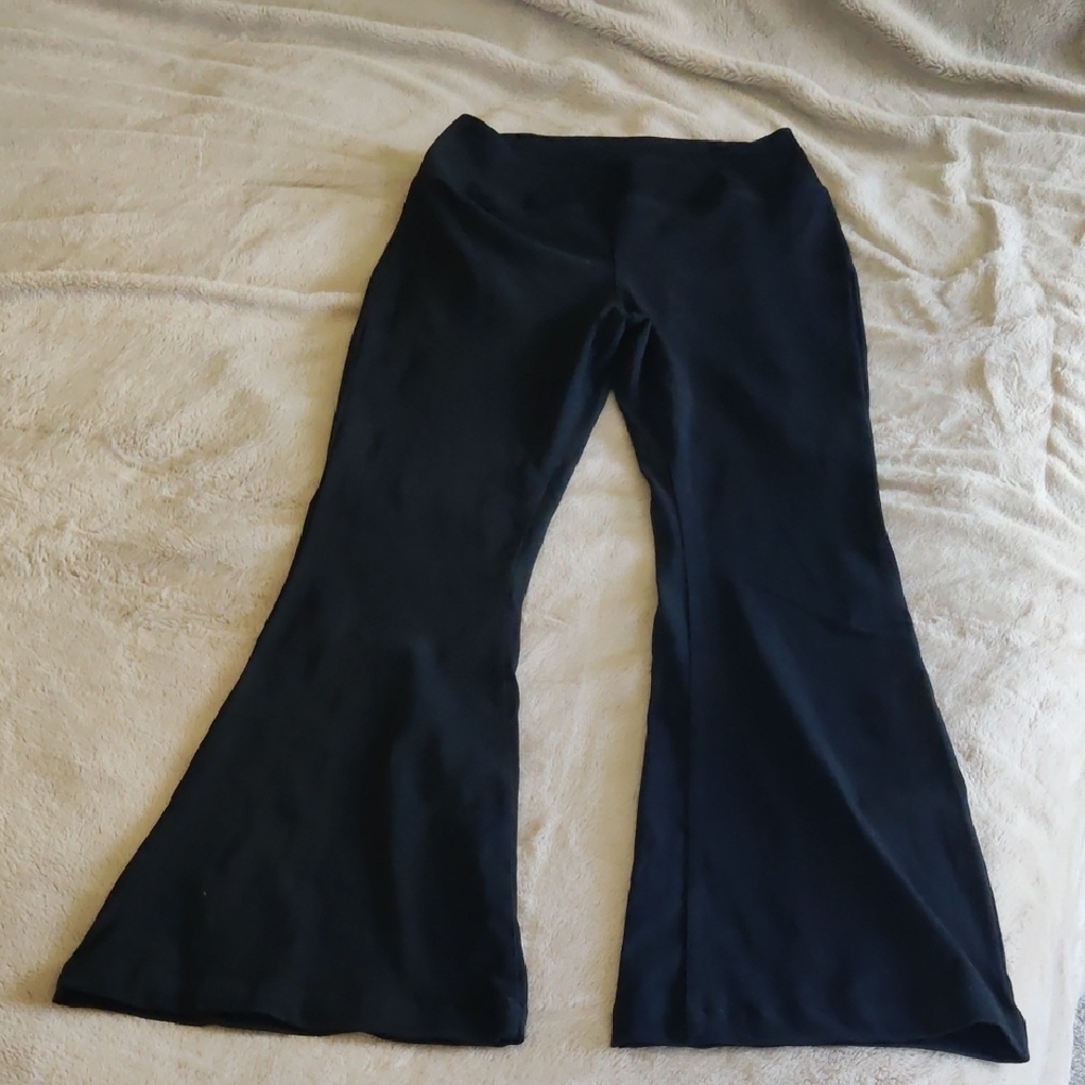 Black Flared Pants